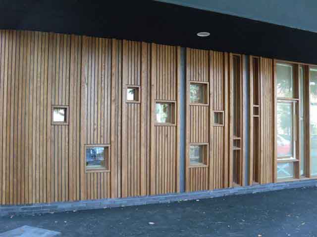 External Oak Cladding & Windows