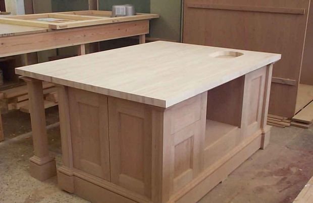 Kitchen Island Unit (Oak)