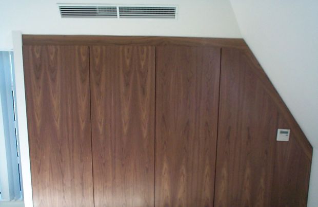 Fitted Walnut Wardrobes