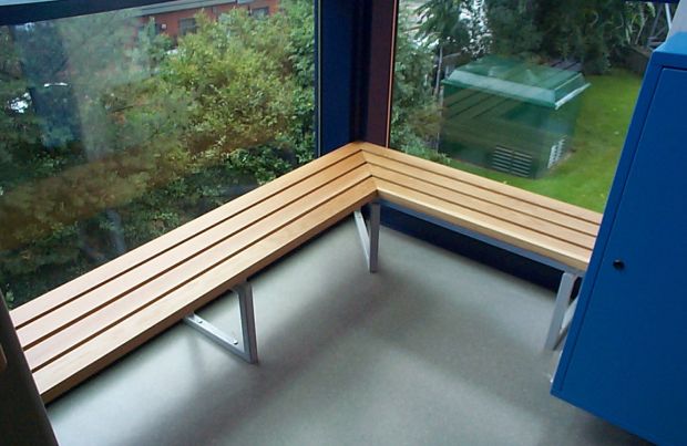 Slatted Bench seating