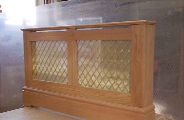 Oak Radiator Cover