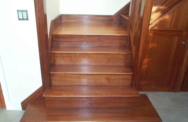 Sapele Mahogany Stairs