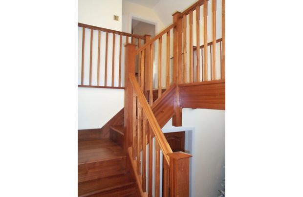 Mahogany Staircase