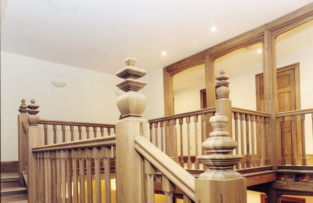 8 Flight American White Oak Staircase